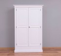 Buffet cu 2 usi, cu dim. 125x51x200, din MDF de la Rustic Butique MPS048 - Culoare_P039A - VOPSIT ANTICHIZAT