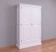 Buffet cu 2 usi, cu dim. 125x51x200, din MDF de la Rustic Butique MPS048 - Culoare_P039A - VOPSIT ANTICHIZAT