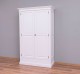 Buffet cu 2 usi, cu dim. 125x51x200, din MDF de la Rustic Butique MPS048 - Culoare_P039A - VOPSIT ANTICHIZAT