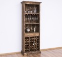 Mobila bar cu suport sticle de la Rustic Butique PS262 - Culoare_P064 - PERIAT ADANC