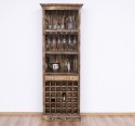 Mobila bar cu suport sticle de la Rustic Butique PS262 - Culoare_P064 - PERIAT ADANC