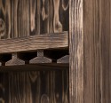 Mobila bar cu suport sticle de la Rustic Butique PS262 - Culoare_P064 - PERIAT ADANC