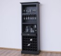 Mobila bar cu suport sticle de la Rustic Butique PS262 - Culoare_P003 - VOPSIT