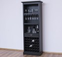 Mobila bar cu suport sticle de la Rustic Butique PS262 - Culoare_P003 - VOPSIT