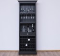 Mobila bar cu suport sticle de la Rustic Butique PS262 - Culoare_P003 - VOPSIT