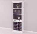 Mobila bar cu suport sticle de la Rustic Butique PS262 - Culoare Ext._P004 / Culoare Int._P041 - DUBLU COLOR