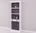 Mobila bar cu suport sticle de la Rustic Butique PS262 - Culoare Ext._P004 / Culoare Int._P041 - DUBLU COLOR