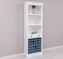 Mobila bar cu suport sticle de la Rustic Butique PS262 - Culoare_P030++P004A - 2 STRATURI DE CULORI ANTICHIZAT