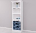 Mobila bar cu suport sticle de la Rustic Butique PS262 - Culoare_P030++P004A - 2 STRATURI DE CULORI ANTICHIZAT