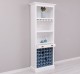 Mobila bar cu suport sticle de la Rustic Butique PS262 - Culoare_P030++P004A - 2 STRATURI DE CULORI ANTICHIZAT