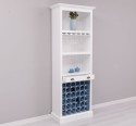 Mobila bar cu suport sticle de la Rustic Butique PS262 - Culoare_P030++P004A - 2 STRATURI DE CULORI ANTICHIZAT
