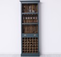 Mobila bar cu suport sticle de la Rustic Butique PS262 - Culoare Ext._P087 / Culoare Int._P064 - DUBLU COLOR