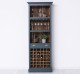 Mobila bar cu suport sticle de la Rustic Butique PS262 - Culoare Ext._P087 / Culoare Int._P064 - DUBLU COLOR