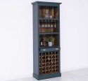 Mobila bar cu suport sticle de la Rustic Butique PS262 - Culoare Ext._P087 / Culoare Int._P064 - DUBLU COLOR