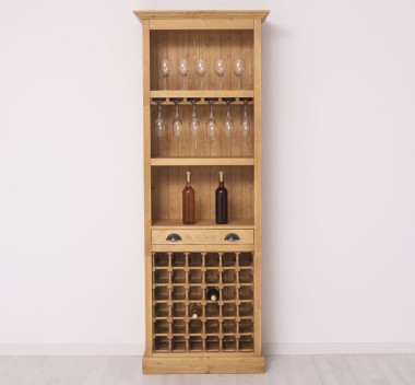 Mobila bar cu suport sticle de la Rustic Butique PS262 - Culoare_P002 - CERUIT