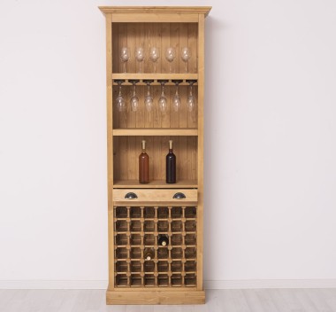 Mobila bar cu suport sticle de la Rustic Butique PS262 - Culoare_P002 - CERUIT
