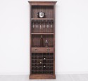 Mobila bar cu suport sticle de la Rustic Butique PS262 - Culoare_P081 - LACUIT & VOPSIT