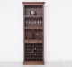 Mobila bar cu suport sticle de la Rustic Butique PS262 - Culoare_P081 - LACUIT & VOPSIT