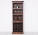 Mobila bar cu suport sticle de la Rustic Butique PS262 - Culoare_P081 - LACUIT & VOPSIT
