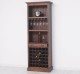 Mobila bar cu suport sticle de la Rustic Butique PS262 - Culoare_P081 - LACUIT & VOPSIT