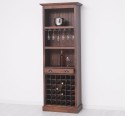 Mobila bar cu suport sticle de la Rustic Butique PS262 - Culoare_P081 - LACUIT & VOPSIT