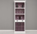 Mobila bar cu suport sticle de la Rustic Butique PS262 - Culoare Ext._P004 / Culoare Int._P041 - DUBLU COLOR