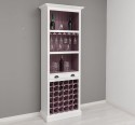 Mobila bar cu suport sticle de la Rustic Butique PS262 - Culoare Ext._P004 / Culoare Int._P041 - DUBLU COLOR