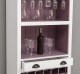 Mobila bar cu suport sticle de la Rustic Butique PS262 - Culoare Ext._P004 / Culoare Int._P041 - DUBLU COLOR