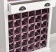 Mobila bar cu suport sticle de la Rustic Butique PS262 - Culoare Ext._P004 / Culoare Int._P041 - DUBLU COLOR