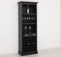 Mobila bar cu suport sticle de la Rustic Butique PS262 - Culoare_P003A - VOPSIT ANTICHIZAT