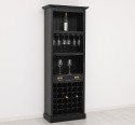 Mobila bar cu suport sticle de la Rustic Butique PS262 - Culoare_P003A - VOPSIT ANTICHIZAT