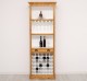 Mobila bar cu suport sticle de la Rustic Butique PS262 - Culoare Ext._P002 / Culoare Int._P004 - DUBLU COLOR