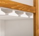 Mobila bar cu suport sticle de la Rustic Butique PS262 - Culoare Ext._P002 / Culoare Int._P004 - DUBLU COLOR