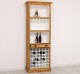 Mobila bar cu suport sticle de la Rustic Butique PS262 - Culoare Ext._P002 / Culoare Int._P004 - DUBLU COLOR
