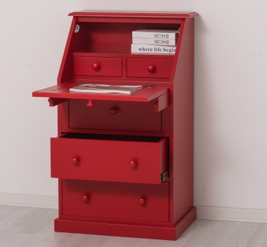 Mobilier mic cu blat masa incorporat de la Rustic Butique PS144 - Culoare_P047 - VOPSIT