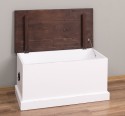 Cufar 90x45x45cm de la Rustic Butique PS54 - Culoare Top_P056 - Culoare Corp_P029++P004A - TRIPLU COLOR