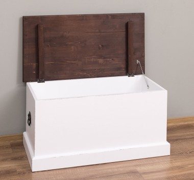 Cufar 90x45x45cm de la Rustic Butique PS54 - Culoare Top_P056 - Culoare Corp_P029++P004A - TRIPLU COLOR