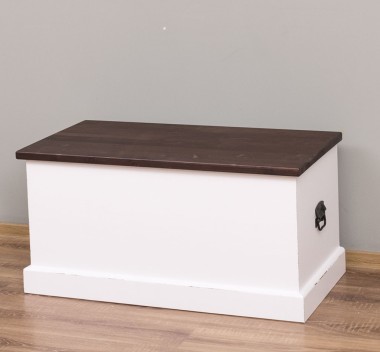 Cufar 90x45x45cm de la Rustic Butique PS54 - Culoare Top_P056 - Culoare Corp_P029++P004A - TRIPLU COLOR