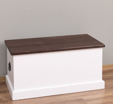 Cufar 90x45x45cm de la Rustic Butique PS54 - Culoare Top_P056 - Culoare Corp_P029++P004A - TRIPLU COLOR