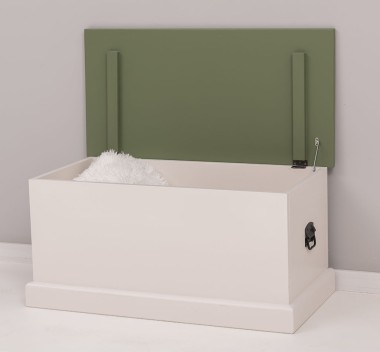 Cufar 90x45x45cm de la Rustic Butique PS54 - Culoare Top_P038 - Culoare Corp_P015A - DUBLU COLOR