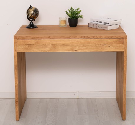 Birou cu sertar panoramic, stejar de la Rustic Butique OPS795 - Culoare_P061 - LACUIT