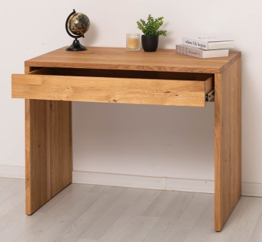 Birou cu sertar panoramic, stejar de la Rustic Butique OPS795 - Culoare_P061 - LACUIT