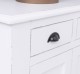 Bufet cu 2 usi, 2 sertare, BAS de la Rustic Butique PS70BAS - Culoare_P030++P004A - 2 STRATURI DE CULORI ANTICHIZAT