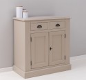 Bufet cu 2 usi, 2 sertare, BAS de la Rustic Butique PS70BAS - Culoare_P023 - VOPSIT
