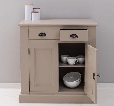 Bufet cu 2 usi, 2 sertare, BAS de la Rustic Butique PS70BAS - Culoare_P023 - VOPSIT