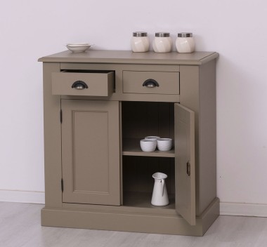 Bufet cu 2 usi, 2 sertare, BAS de la Rustic Butique PS70BAS - Culoare_P031 - VOPSIT