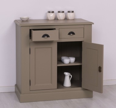 Bufet cu 2 usi, 2 sertare, BAS de la Rustic Butique PS70BAS - Culoare_P031 - VOPSIT