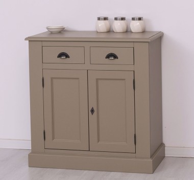 Bufet cu 2 usi, 2 sertare, BAS de la Rustic Butique PS70BAS - Culoare_P031 - VOPSIT