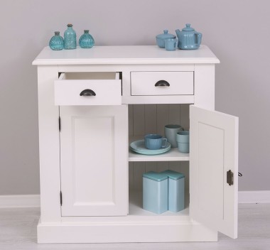 Bufet cu 2 usi, 2 sertare, BAS de la Rustic Butique PS70BAS - Culoare_P039 - VOPSIT