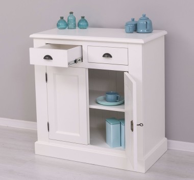 Bufet cu 2 usi, 2 sertare, BAS de la Rustic Butique PS70BAS - Culoare_P039 - VOPSIT
